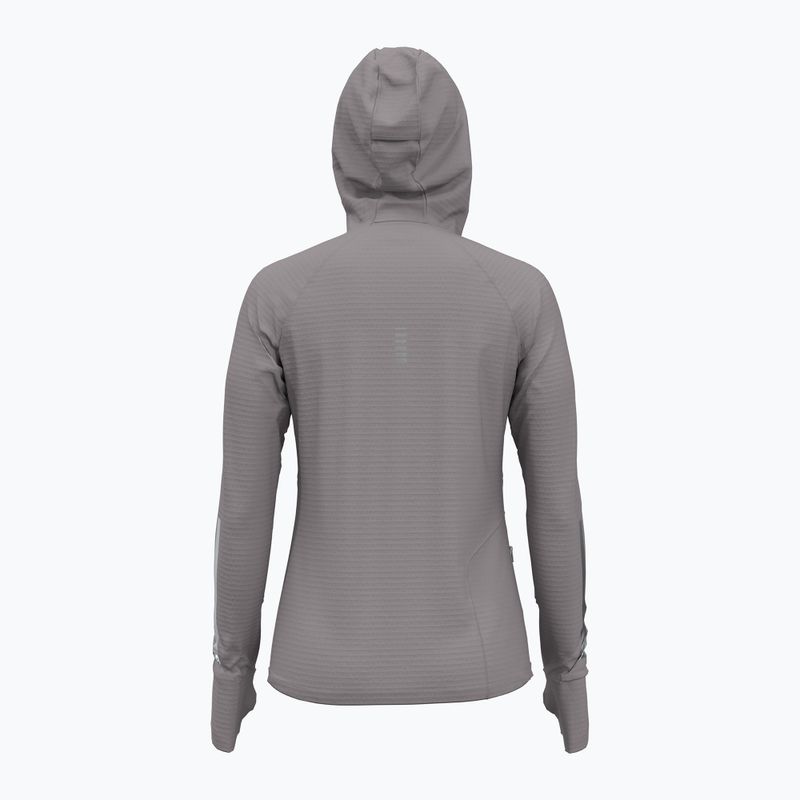 Dámská mikina  do biegania Under Armour Lunch Elite CW Balaclava Hoodie tetra gray/reflective 2