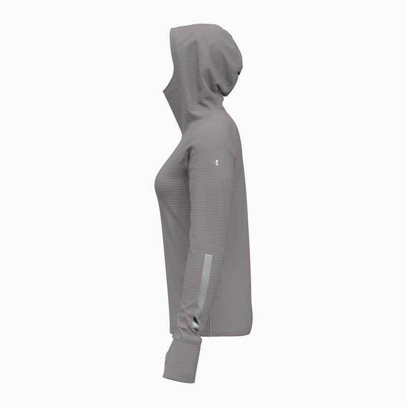 Dámská mikina  do biegania Under Armour Lunch Elite CW Balaclava Hoodie tetra gray/reflective 3