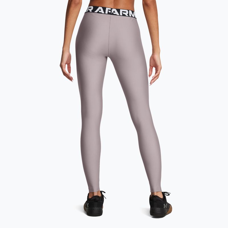 Dámské fitness legíny  Under Armour HeatGear tetra gray/white 3