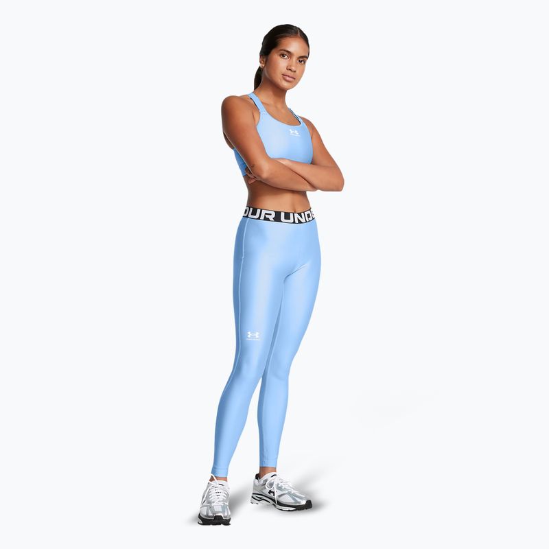 Dámské legíny Under Armour HeatGear horizon blue/white 2