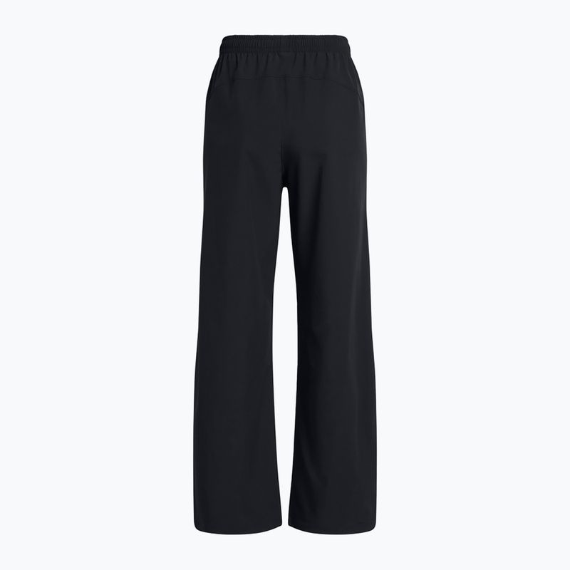 Dámské kalhoty Under Armour Rival Wide Leg black / white 6