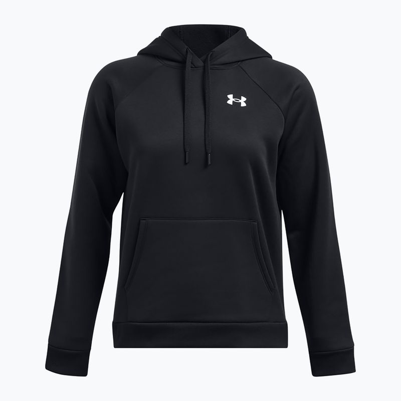 Dámská mikina  Under Armour Fleece Hoodie UA Armour black/white