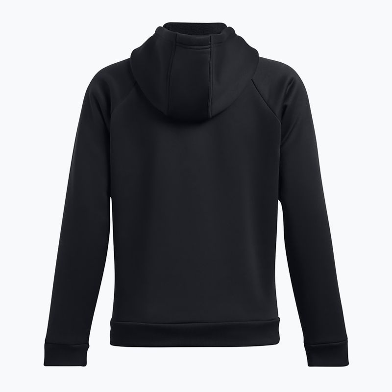 Dámská mikina  Under Armour Fleece Hoodie UA Armour black/white 2