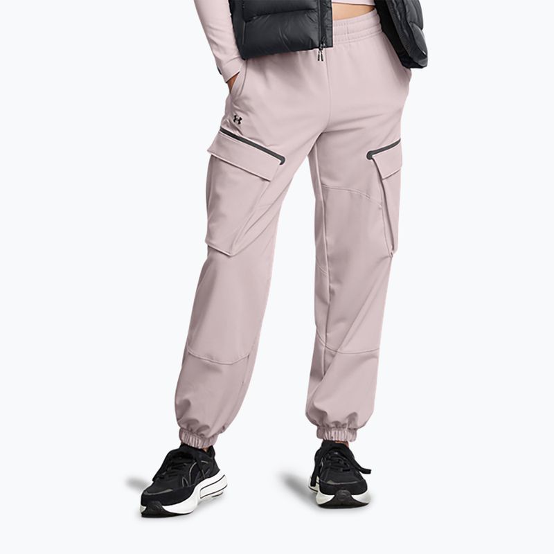 Dámské kalhoty Under Armour Unstoppable Cargo tetra grey / black