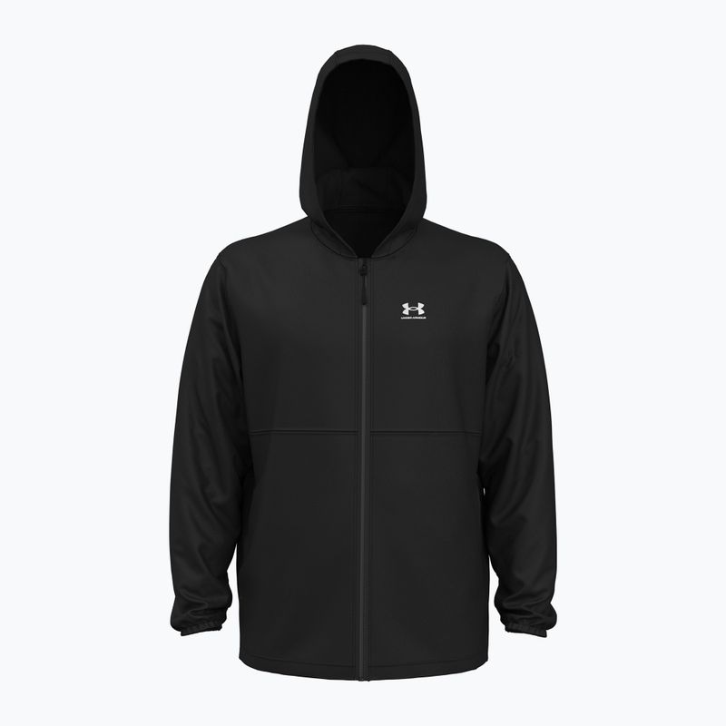 Pánská bunda  Under Armour Vibe Woven Windbreaker black/white