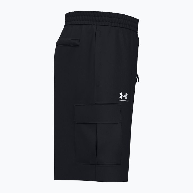 Pánské tréninkové šortky Under Armour Vibe Woven Cargo black/white 3