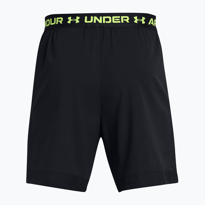 Pánské tréninkové šortky Under Armour UA Vanish Woven 6in black/morph green 6