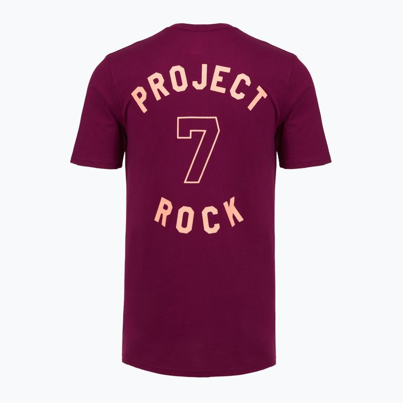 Pánské tričko na lezení Under Armour Project Rock 7 purple 4