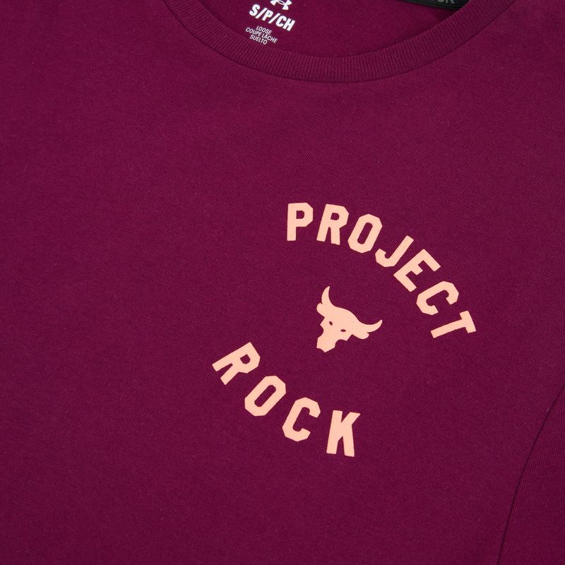 Pánské tričko na lezení Under Armour Project Rock 7 purple 5