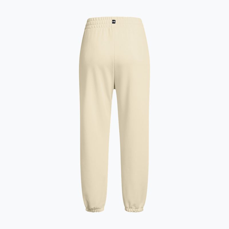Dámské tréninkové kalhoty Under Armour Project Rock HWT Pnt silt /clay green  5