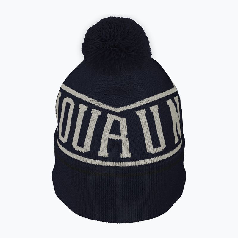 Pánská zimní čepice  Under Armour Halftime Pom Beanie midnight navy/summit white 2