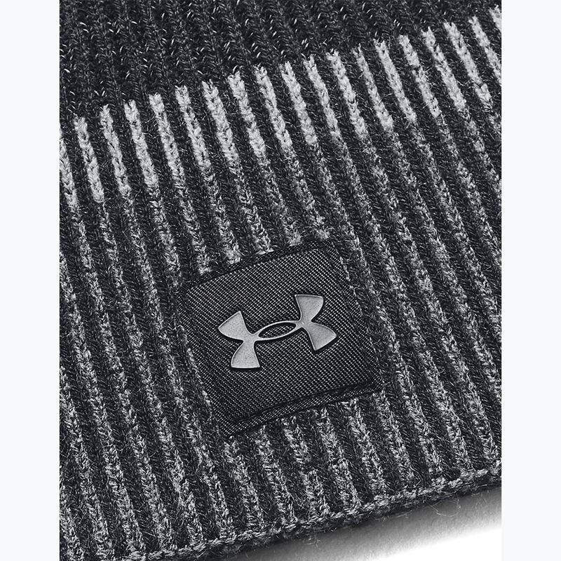 Běžecká čepice Under Armour Launch Reflective black/black/reflective 2