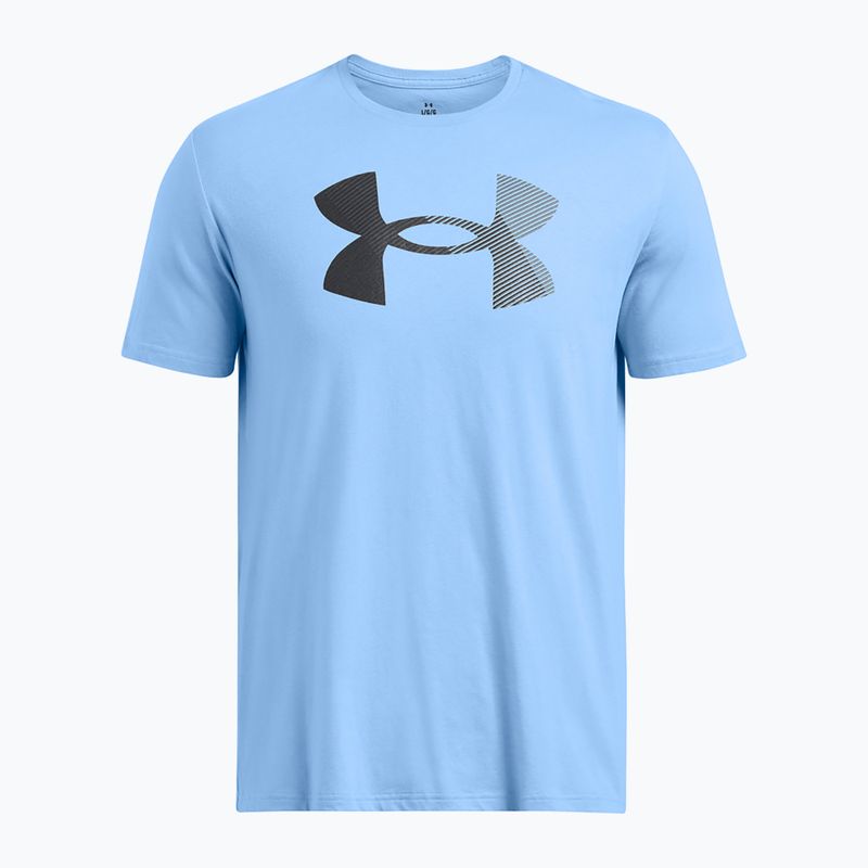 Pánské tričko  Under Armour Big Logo Fill steel horizon blue/black