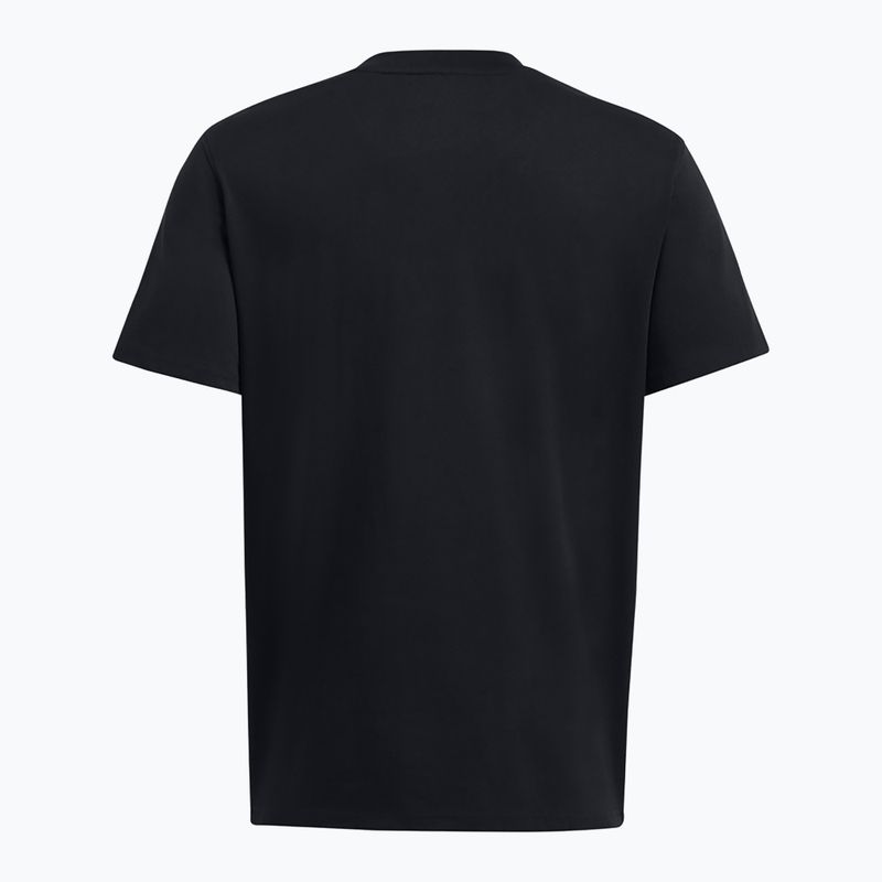 Pánské tričko Under Armour HW Armour Label black/black/black 2