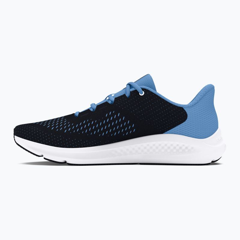 Dámské běžecké boty  Under Armour Charged Pursuit 3 Big Logo black/horizon blue/white 10