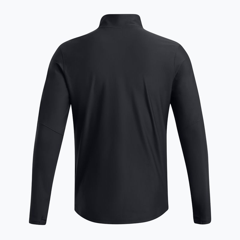 Pánská fotbalová mikina Under Armour Challenger Pro 1/4 Zip black / white 4