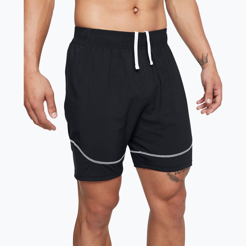 Pánské fotbalové šortky Under Armour Challenger Pro Train black/white 4