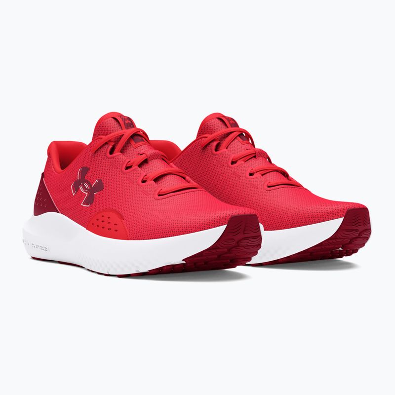 Pánské běžecké boty  Under Armour Charged Surge 4 racer red/cardinal/cardinal