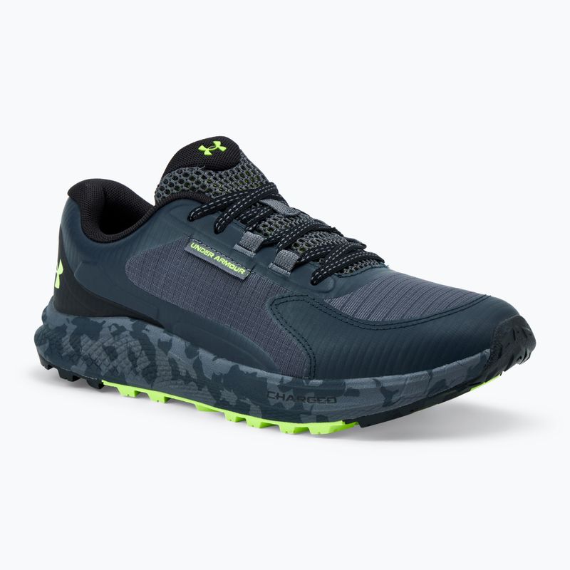 Pánské běžecké boty  Under Armour Charged Bandit Trail 3 casterock/anthracite/high vis yellow