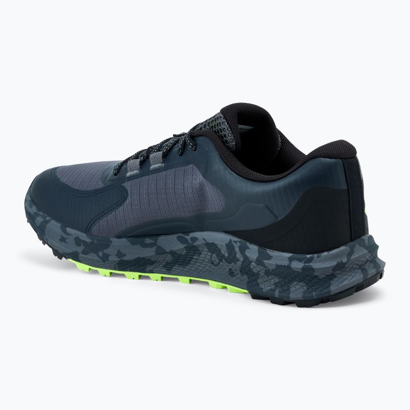 Pánské běžecké boty  Under Armour Charged Bandit Trail 3 casterock/anthracite/high vis yellow 3