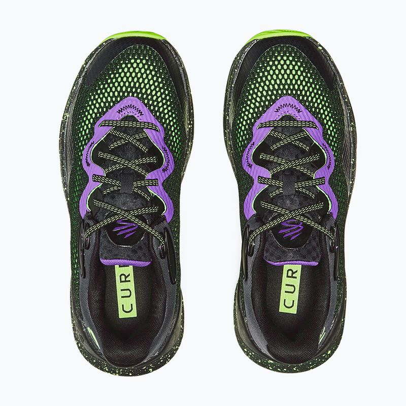 Basketbalové boty Under Armour Curry Splash 24 purple/lavish/hyper green 5
