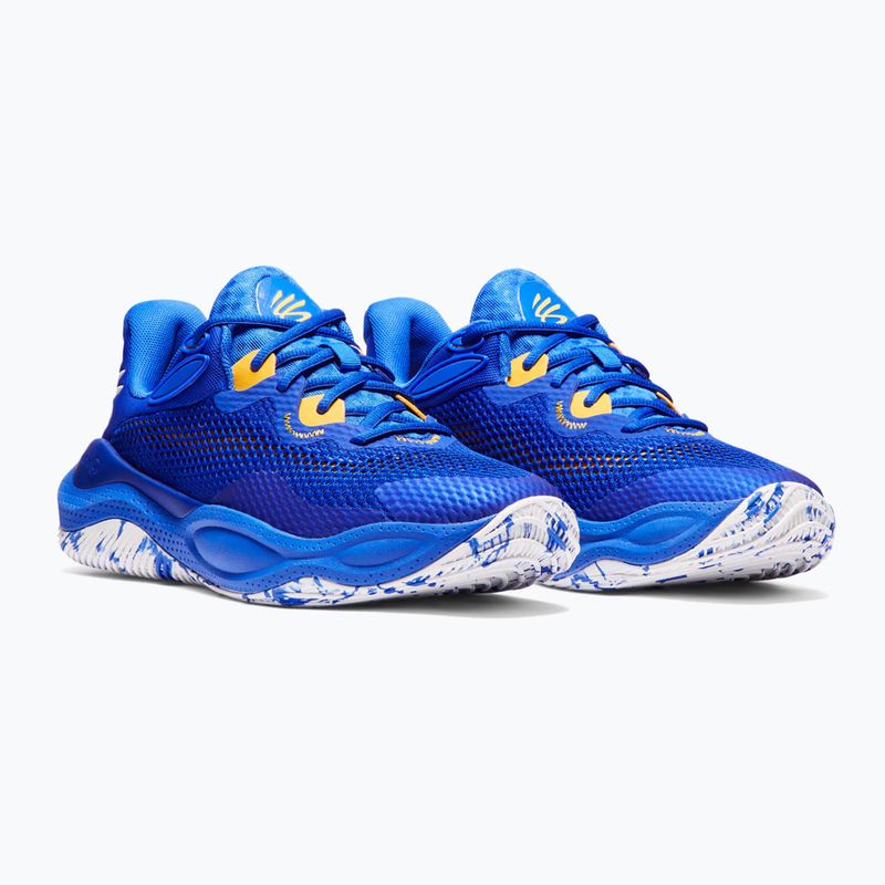 Basketbalové boty Under Armour Curry Splash 24 royal/taxi/white 8