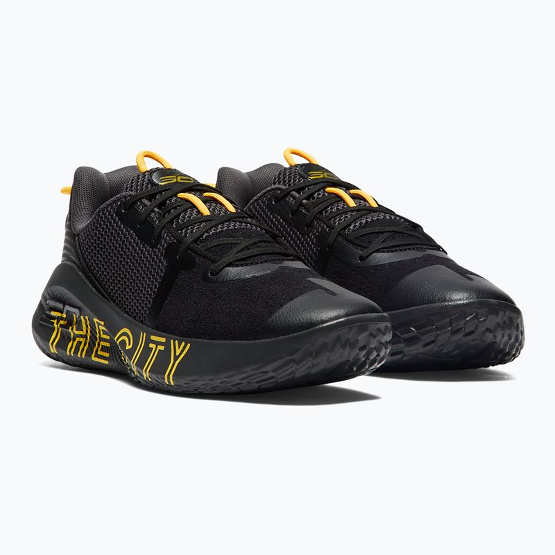 Boty Under Armour Curry 6 Flotro TC black/yellow 3
