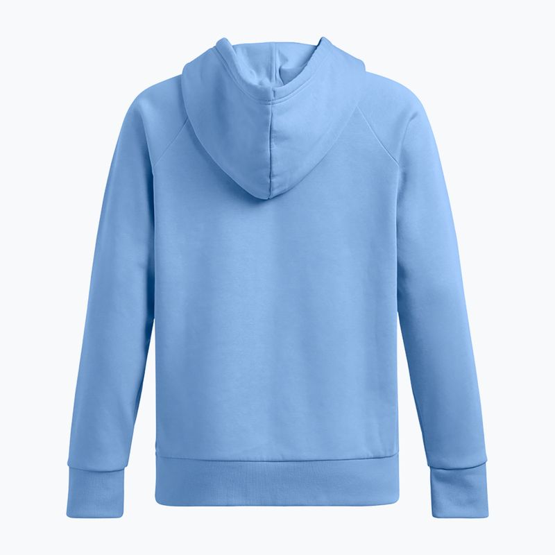 Dámská mikina Under Armour Rival Fleece Big Logo Hoody horizon blue/white 2