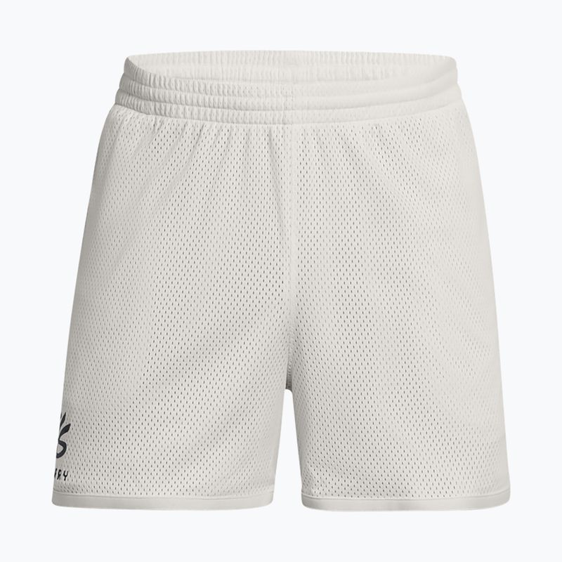 Pánské basketbalové šortky Under Armour Curry Splash Short white clay/black 2