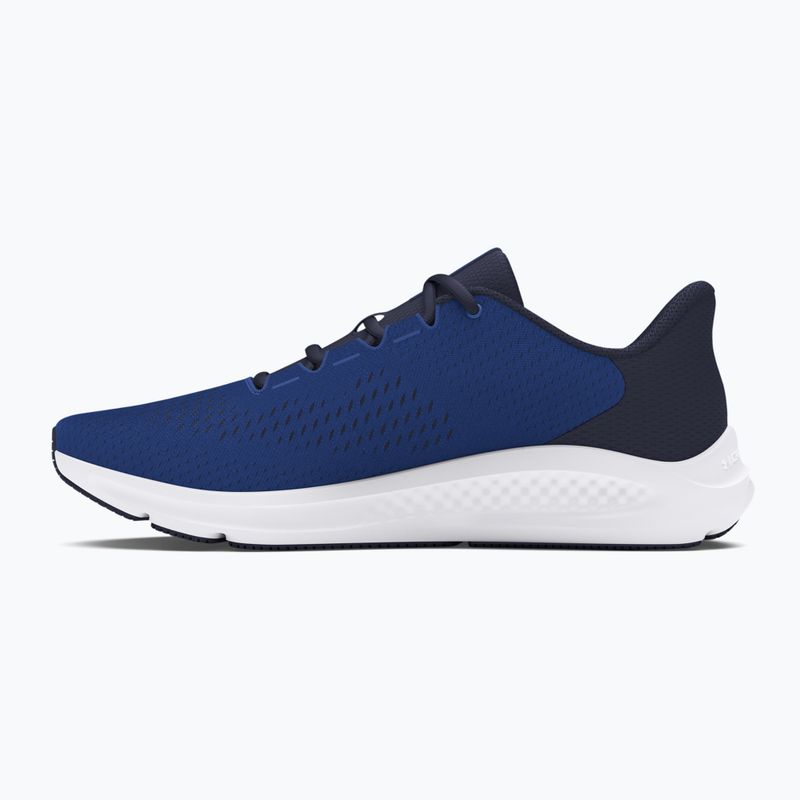 Pánské běžecké boty  Under Armour Charged Pursuit 3 Big Logo tech blue/midnight navy/white 10