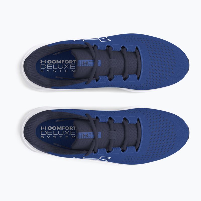 Pánské běžecké boty  Under Armour Charged Pursuit 3 Big Logo tech blue/midnight navy/white 11