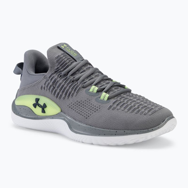 Pánské boty Under Armour Dynamic IntelliKnit titan gray/morph green/midnight navy