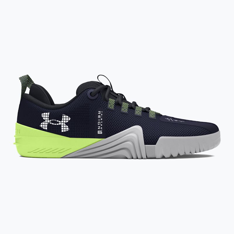 Pánské boty Under Armour TriBase Reign 6 midnight navy/morph green/white 8