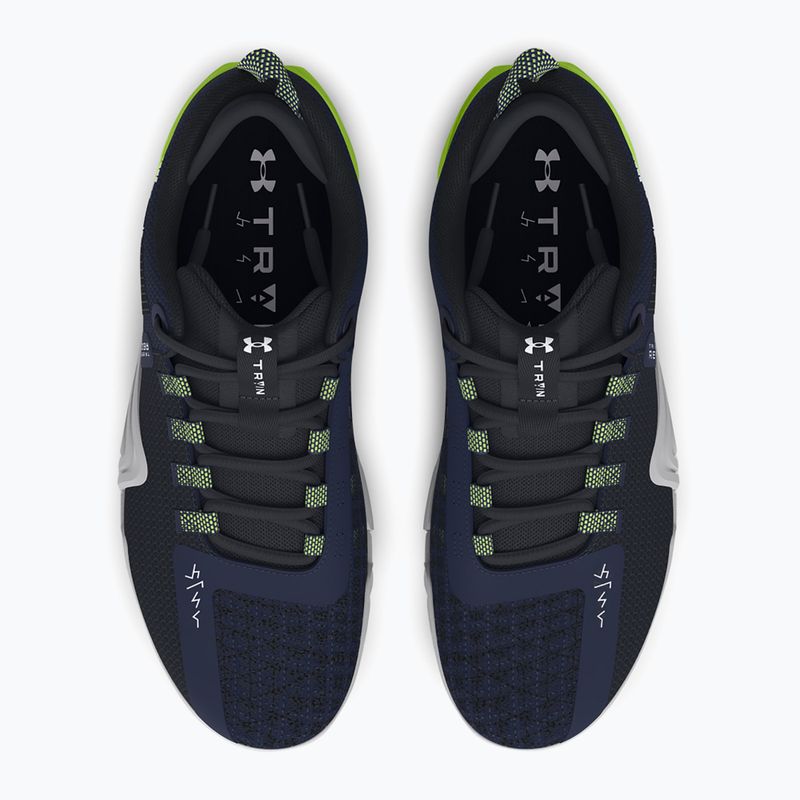 Pánské boty Under Armour TriBase Reign 6 midnight navy/morph green/white 11