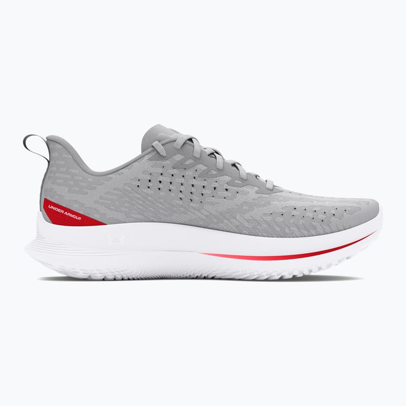 Pánské běžecké boty  Under Armour Velociti 4 halo gray/racer red/white 3