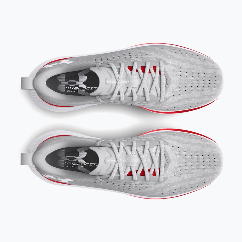 Pánské běžecké boty  Under Armour Velociti 4 halo gray/racer red/white 4
