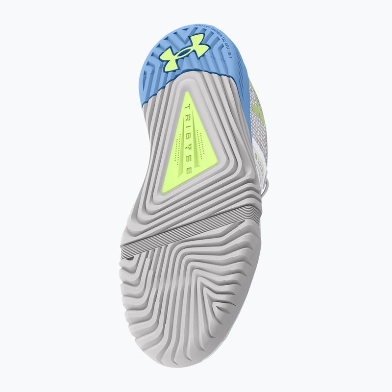 Dámské boty Under Armour TriBase Reign 6 white/horizon blue/morph green 12