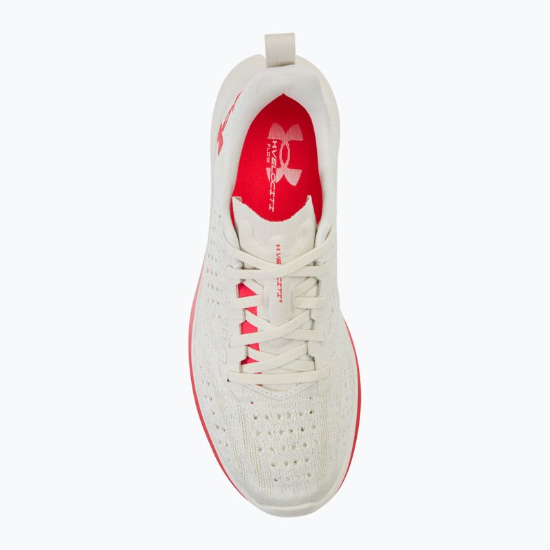 Dámské běžecké boty Under Armour Velociti 4 SE summit white/white clay/racer red 5