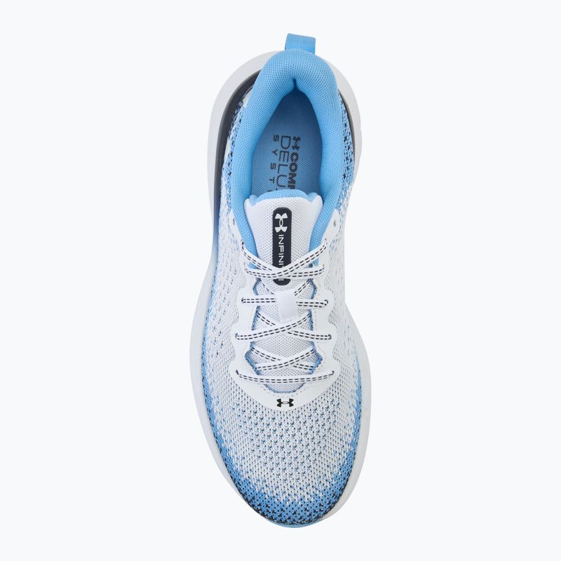 Pánské běžecké boty  Under Armour Infinite white/midnight navy/white 5