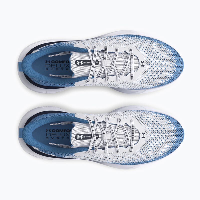 Pánské běžecké boty  Under Armour Infinite white/midnight navy/white 11