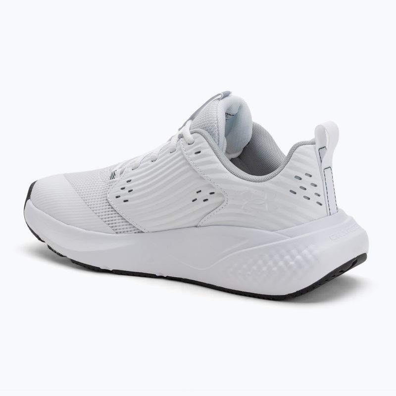 Pánské tréninkové boty Under Armour Commit 4 white/mod gray/forest green 3