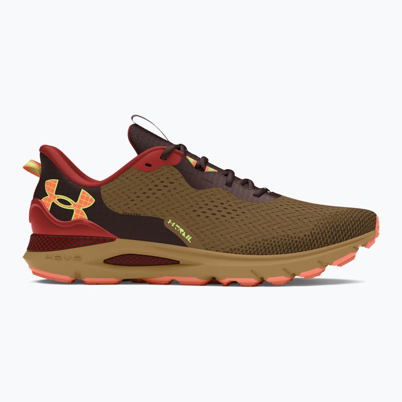 Pánské běžecké boty  Under Armour Sonic Trail coyote/earthen orange/flare orange 9