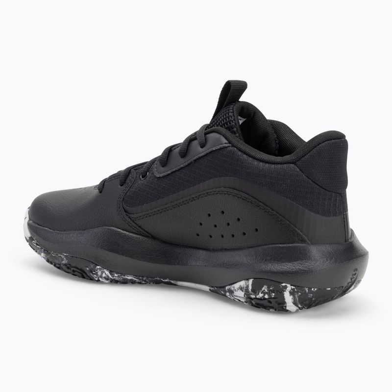 Basketbalové boty Under Armour Lockdown 7 black/black/metallic silver 3