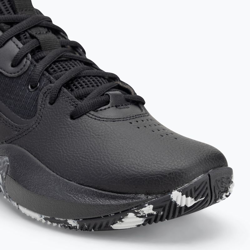 Basketbalové boty Under Armour Lockdown 7 black/black/metallic silver 7