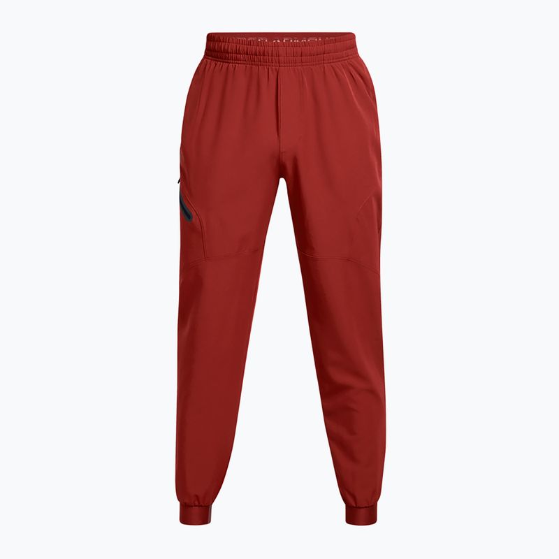 Pánské kalhoty  Under Armour Unstoppable Joggers earthen orange/black 5