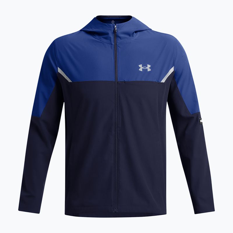 Pánská bunda  Under Armour Vanish Woven Utility midnight navy/tech blue/reflective 4