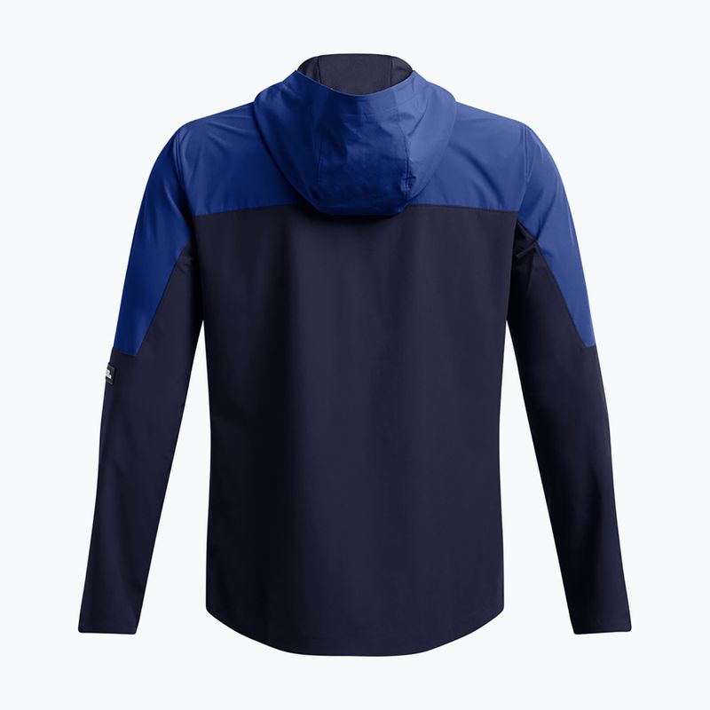 Pánská bunda  Under Armour Vanish Woven Utility midnight navy/tech blue/reflective 5