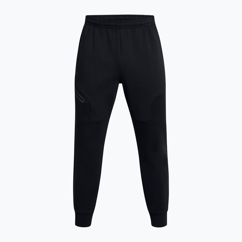 Pánské kalhoty Under Armour Unstoppable Fleece black/black 5