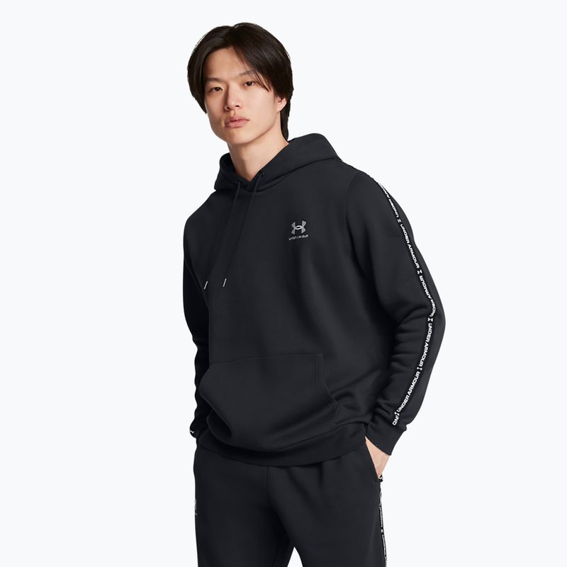 Pánská mikina Under Armour Icon Fleece HD black/white