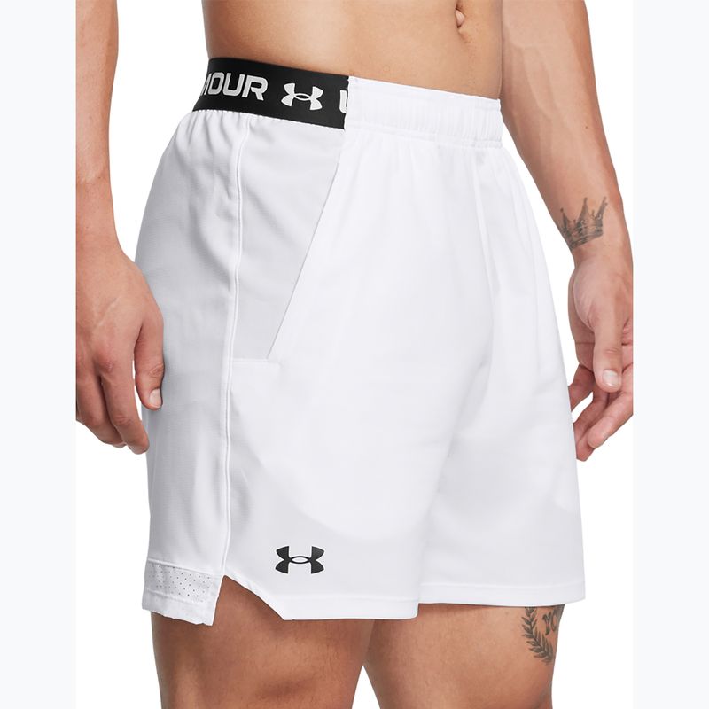 Pánské tréninkové šortky Under Armour UA Vanish Woven 6in white/black 4